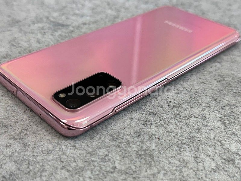 갤럭시S20 핑크 128G 외관 깔끔한 가성비 단말기 실사용 추천 21년8월개통 12만 판매해요--6